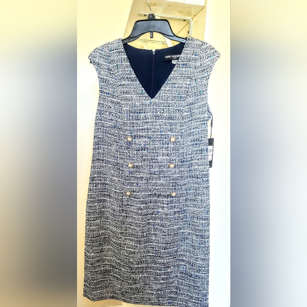 Karl Lagerfeld Tweed Dress